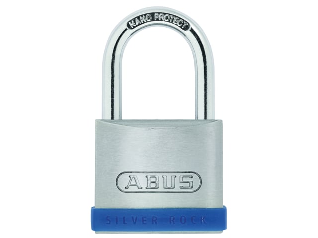ABUS Silver Rock 5 Padlock 45mm Zinc Body High Security Heavy Shackle