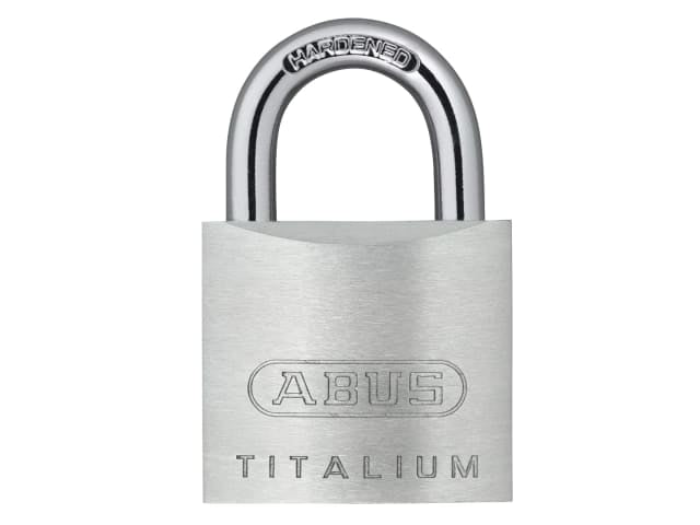 ABUS 54TI/30mm TITALIUM Padlock Lightweight Aluminium Security Lock Carded
