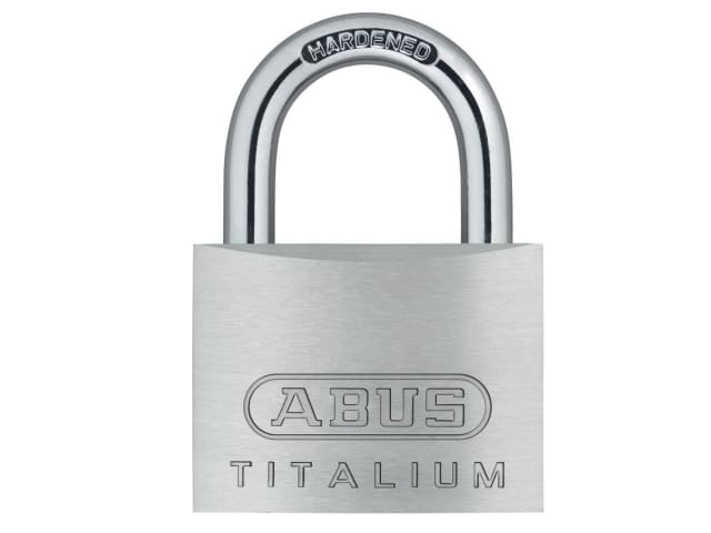 ABUS 54TI TITALIUM Padlock 50mm Lightweight Aluminium Security Level 5