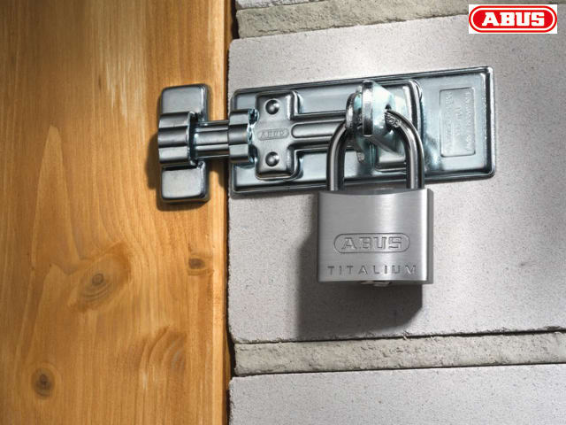 ABUS 54TI TITALIUM Padlock 50mm Lightweight Aluminium Security Level 5
