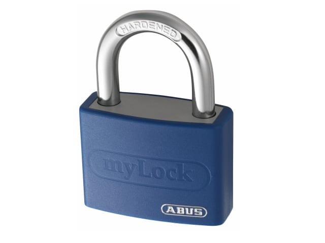 ABUS T65AL 40mm Aluminium Padlock Blue Lightweight Strong Security Level 5