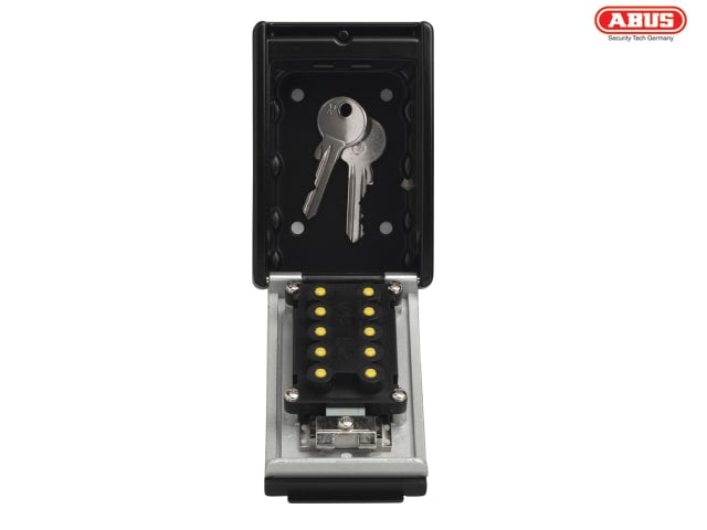 ABUS 767 Wall-Mounted KeyGarage Secure Key and Card Storage Metal Housing