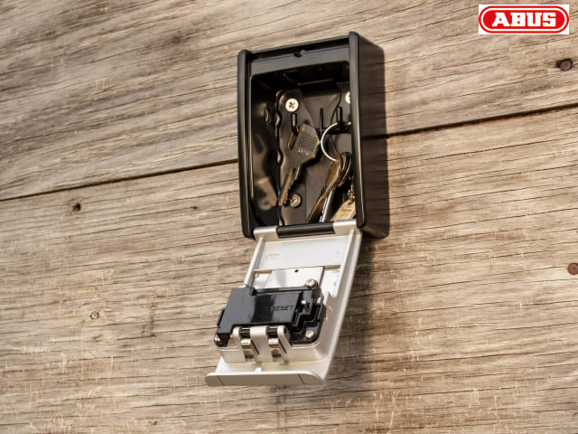 ABUS 787 Wall-Mounted KeyGarage with 4-Digit Code for Keys and Valuables