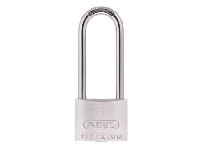 ABUS 80TI TITALIUM Padlock 40mm Long Shackle Lightweight Durable Security