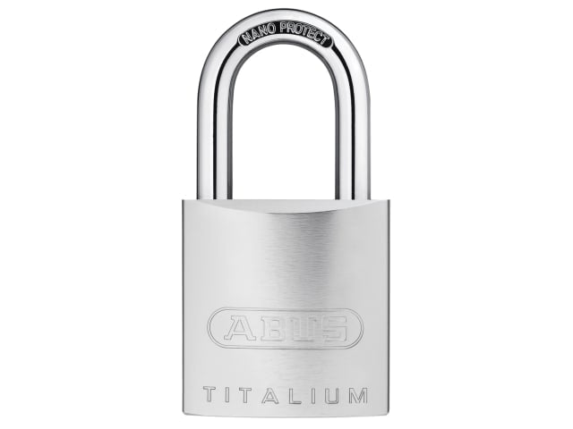 ABUS 86TI/45mm TITALIUM Padlock Without Cylinder Double Locking Security Level 7