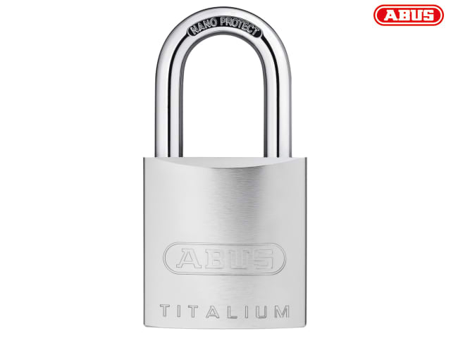 ABUS 86TI/45mm TITALIUM Padlock Without Cylinder Double Locking Security Level 7