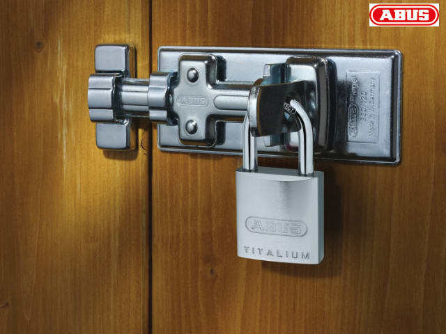 ABUS 86TI/45mm TITALIUM Padlock Without Cylinder Double Locking Security Level 7