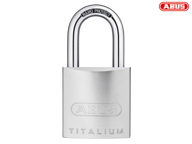 ABUS 86TI/55mm TITALIUM Padlock Without Cylinder Double Locking Security Level 8