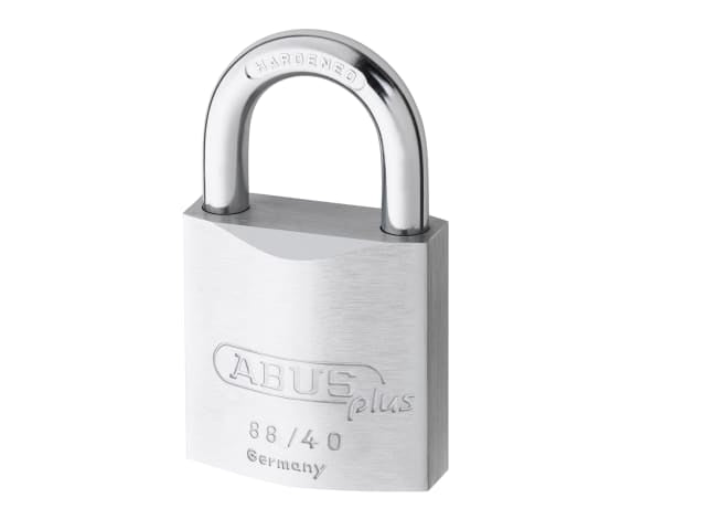 ABUS 88/40 Brass PLUS Cylinder Padlock 22mm Shackle High Security Lock