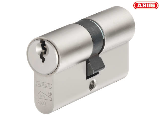 ABUS E60NP Euro Double Cylinder 30mm/40mm Nickel Plated Anti-Pick Lock