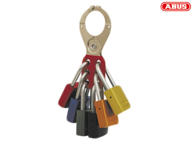 ABUS 72/40mm Blue Aluminium Padlock Keyed Alike 6-Pin Tumbler Security Lock