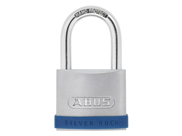 ABUS Silver Rock 5 Padlock 50mm Keyed Alike Zinc Body High Security Shackle