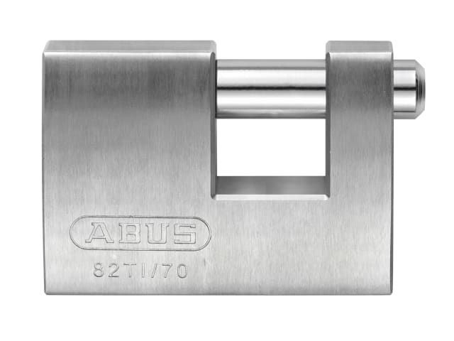 ABUS 82TI TITALIUM Shutter Padlock 70mm Keyed Alike KA8518 Corrosion Resistant