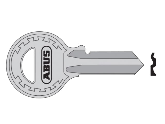 ABUS 84/40 R Key Blank for 84 Series Paclocks 40mm Replacement Key