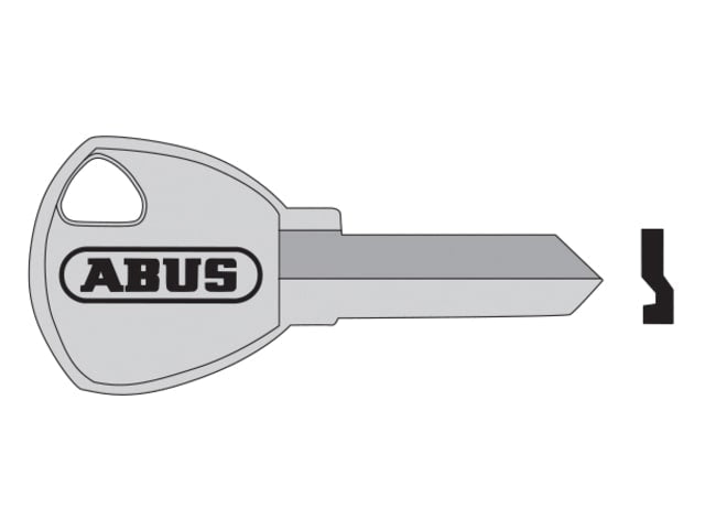 ABUS 65/30 30mm Old Profile Key Blank for Brass Padlocks - Replacement Key