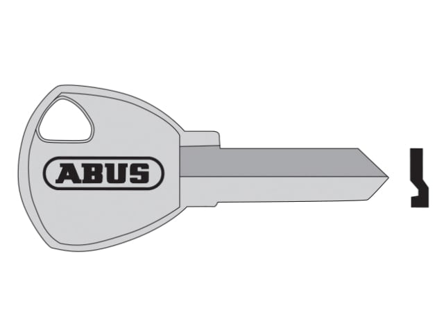 ABUS 65/40+45 Old Key Blank for Brass Padlocks - High Quality Replacement Key