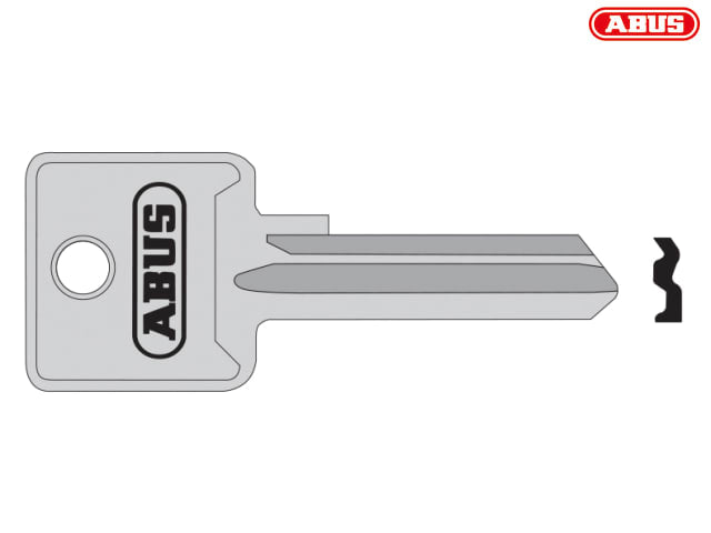 ABUS 85/50 50mm Padlock +60 Left Hand Key Blank for 85 Series Locks