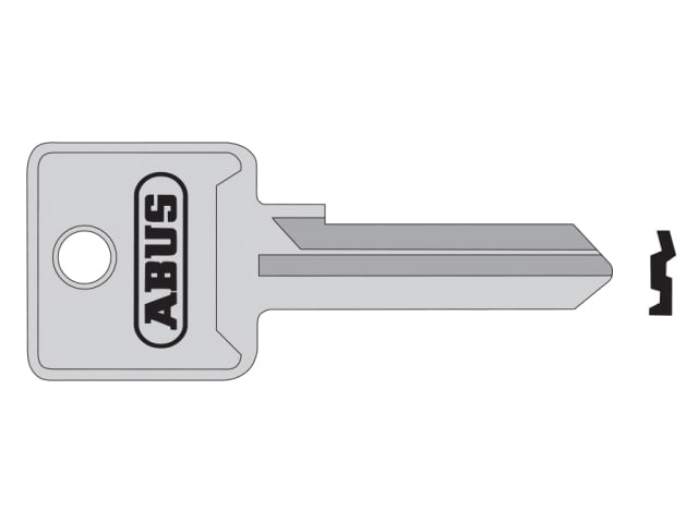 ABUS 85/70 Left Hand Key Blank for 85 Series Padlocks - High Quality Replacement