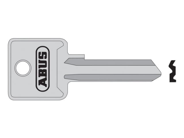 ABUS 85/50 50mm Padlock +60 Right Hand Key Blank for 85 Series Locks