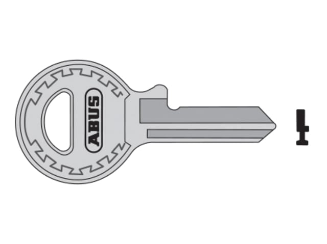 ABUS 65/15 Right Hand Key Blank 09328 for Brass Padlocks - Quality Replacement