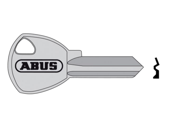 ABUS 65/25 25mm New Profile Key Blank for Brass Padlocks - High Quality Key