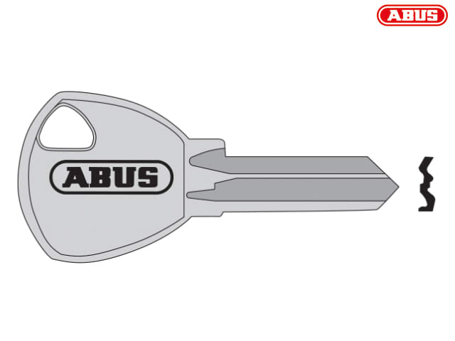 ABUS 65/40+45 70/45 New Key Blank for Brass Padlocks - Replacement Key