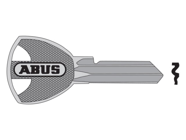 ABUS 55/40-60 Key Blank Kd Only for Brass Padlocks Replacement 35490