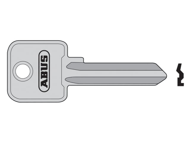 ABUS 90RK/50 Key Blank 6 Pin Replacement for Padlock Security Access