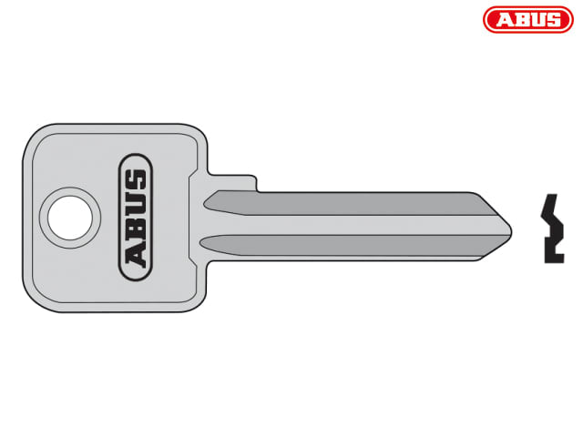 ABUS 90RK/50 Key Blank 6 Pin Replacement for Padlock Security Access