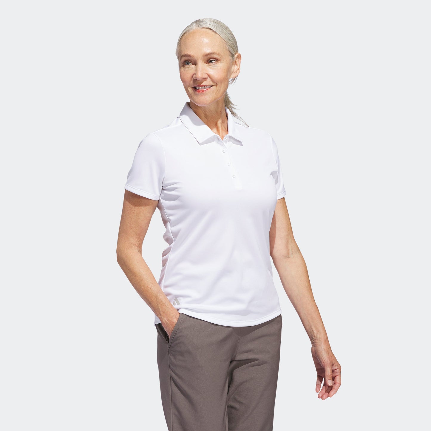 Adidas Women's Performance Polo Shirt Recycled Polyester Golf Top XS-XL