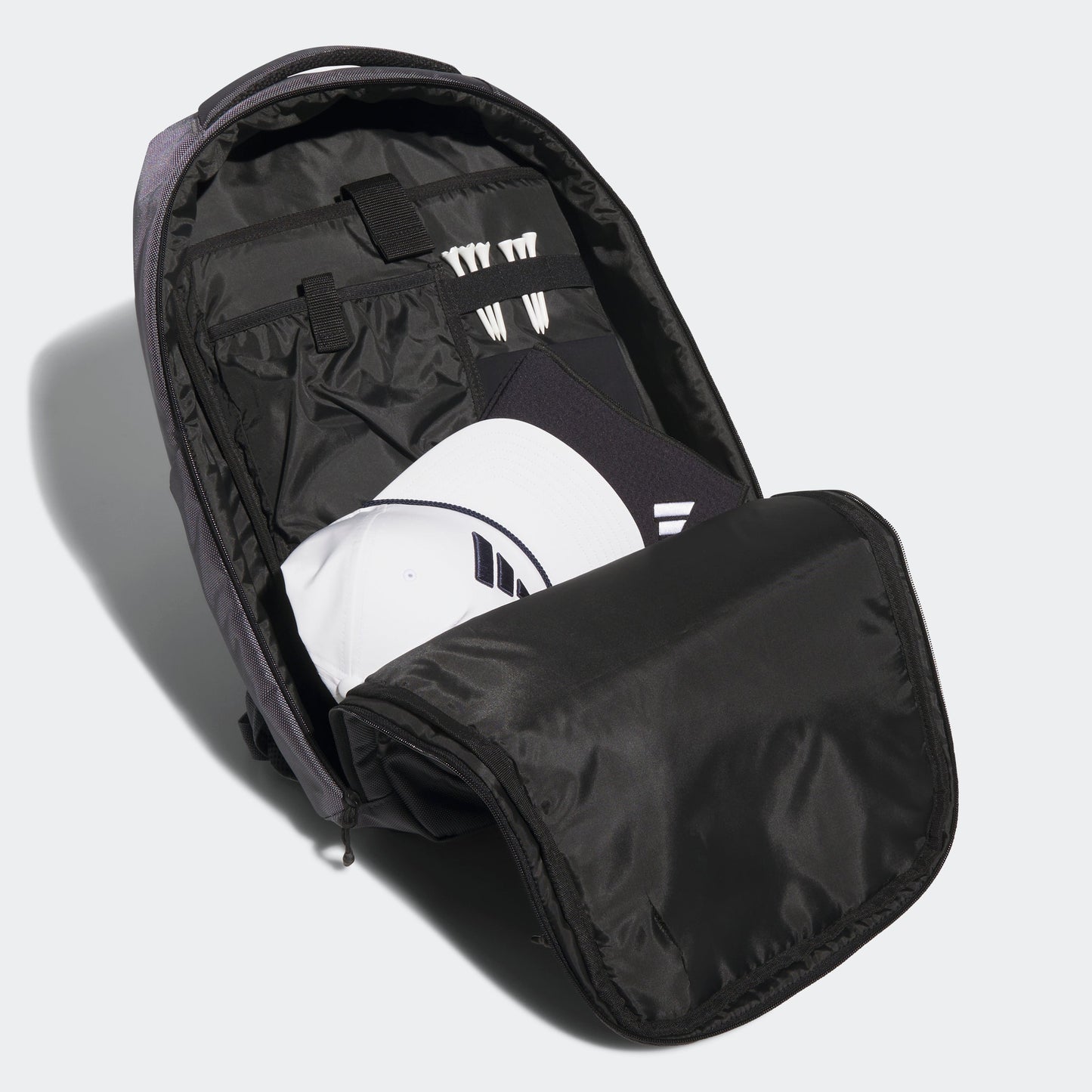 Adidas Hybrid Backpack Golf Bag Recycled Laptop Sleeve Adjustable Straps