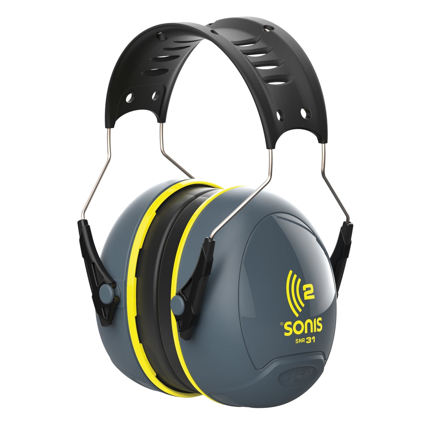 JSP Sonis 2 Adjustable Ear Defenders 31dB SNR Comfortable Noise Protection