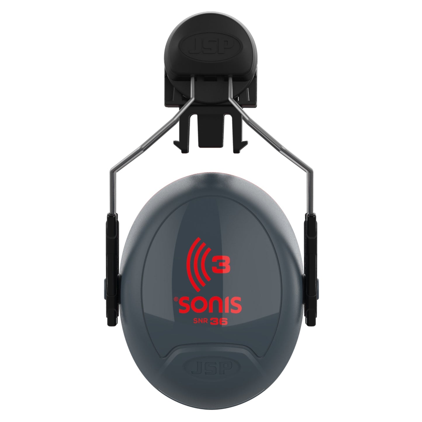 JSP Sonis 3 Helmet Mounted Ear Defenders 36dB SNR Adjustable Comfort Fit