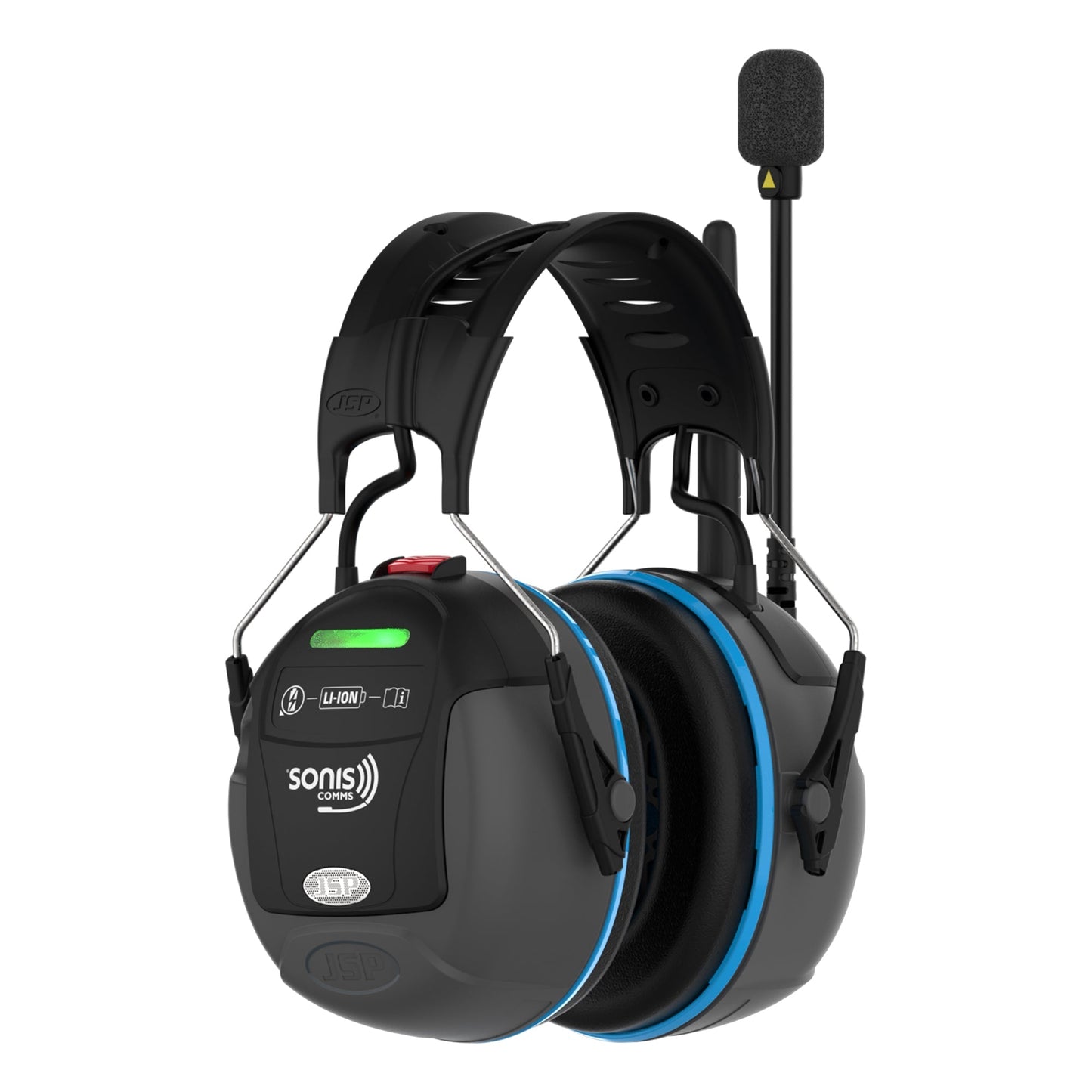 JSP Sonis Comms Bluetooth Headset with Active Hearing Protection & Intercom