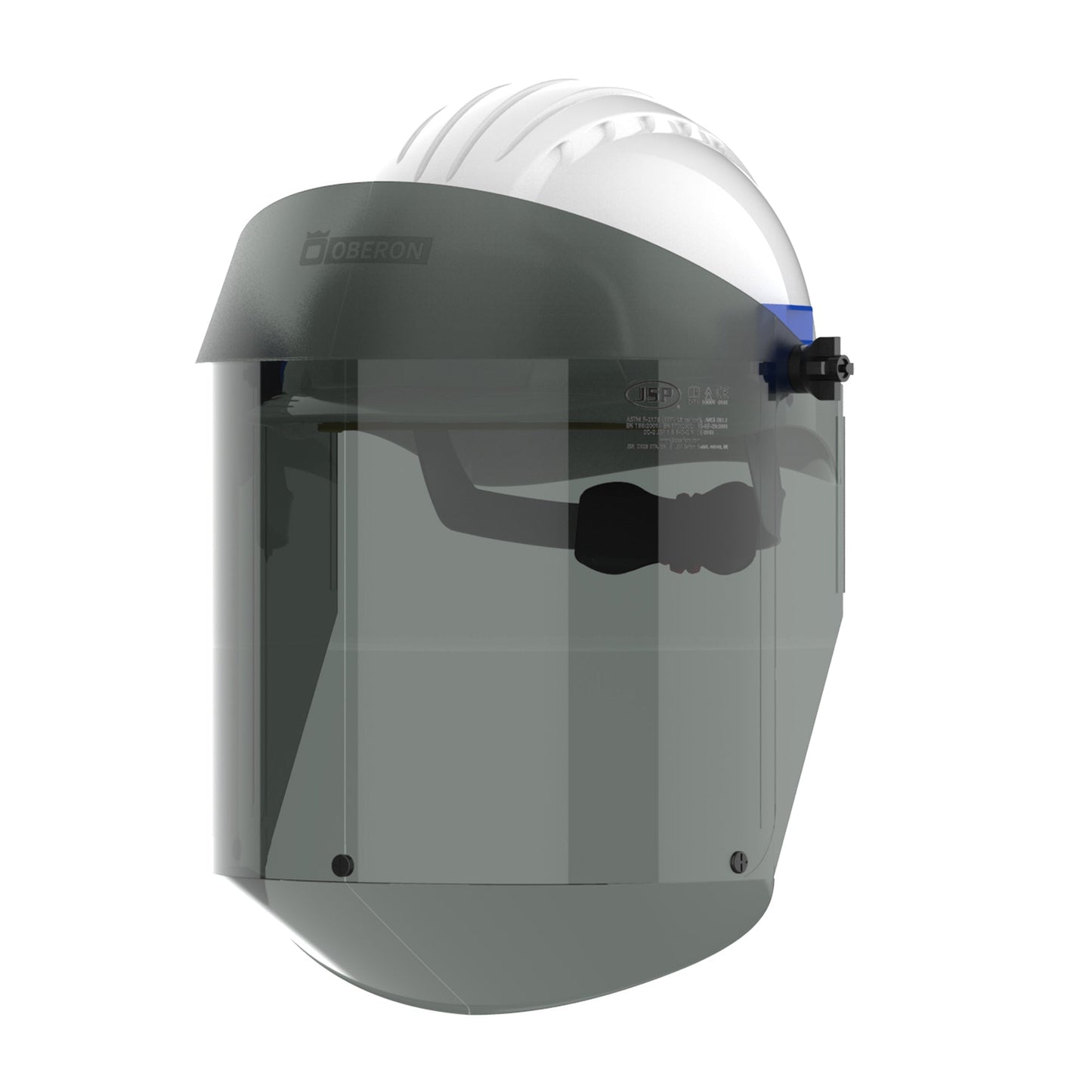 JSP AFP-25 Helmet Mounted Arc Faceshield with UV Protection & Impact Resistance