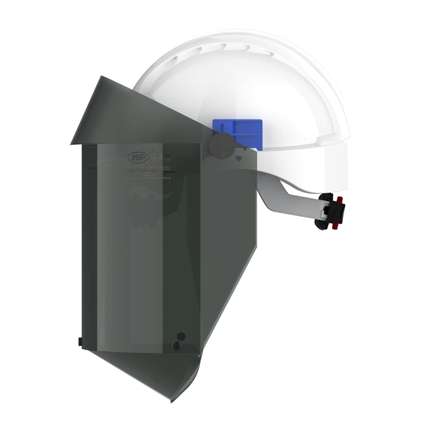 JSP AFP-25 Helmet Mounted Arc Faceshield with UV Protection & Impact Resistance