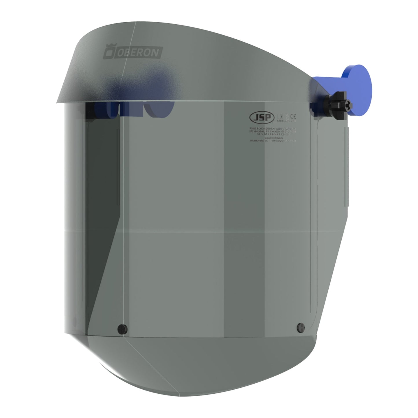 JSP AFP-25 Helmet Mounted Arc Faceshield with Weight Balancing System