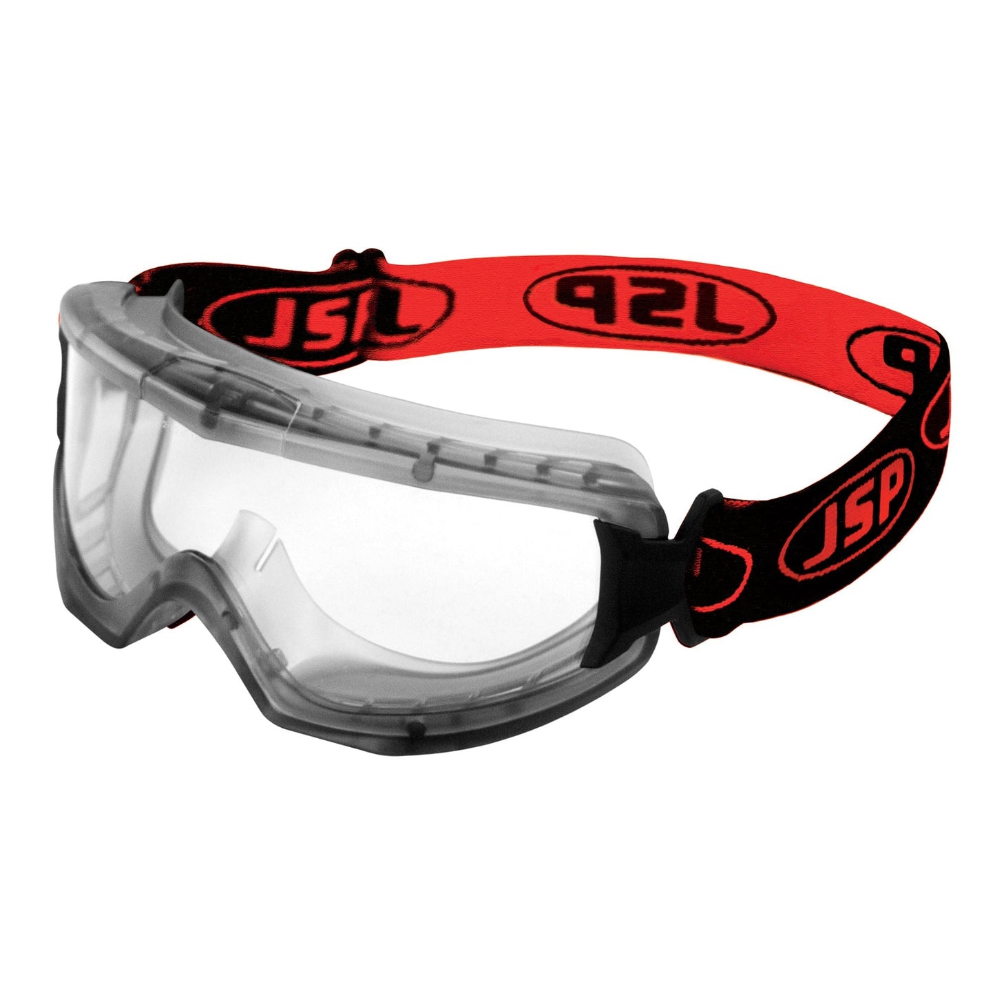JSP EVO Single Lens Safety Goggles Clear Lens Anti-Mist Scratch Resistant