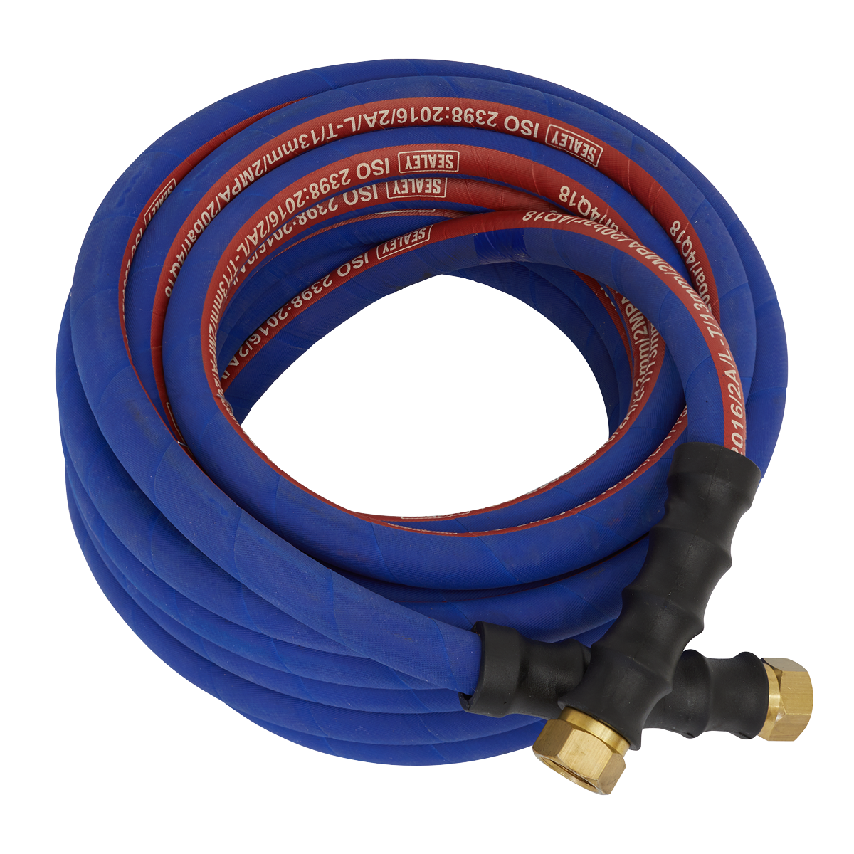 Sealey 10m Air Hose Ã˜13mm Extra Heavy Duty with 1/2" BSP Unions