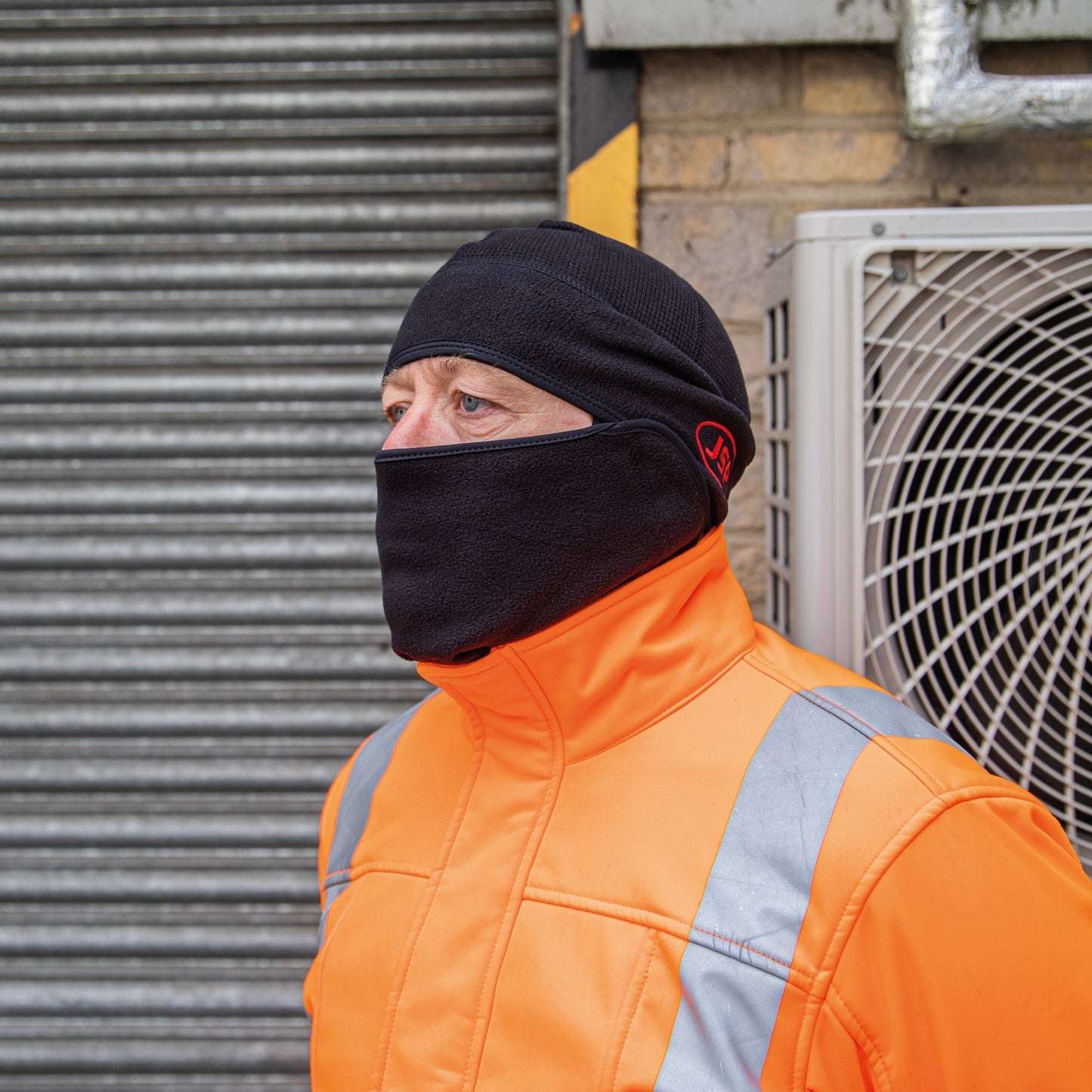 JSP Surefit Thermal Safety Helmet Liner with Removable Face Covering Warmth