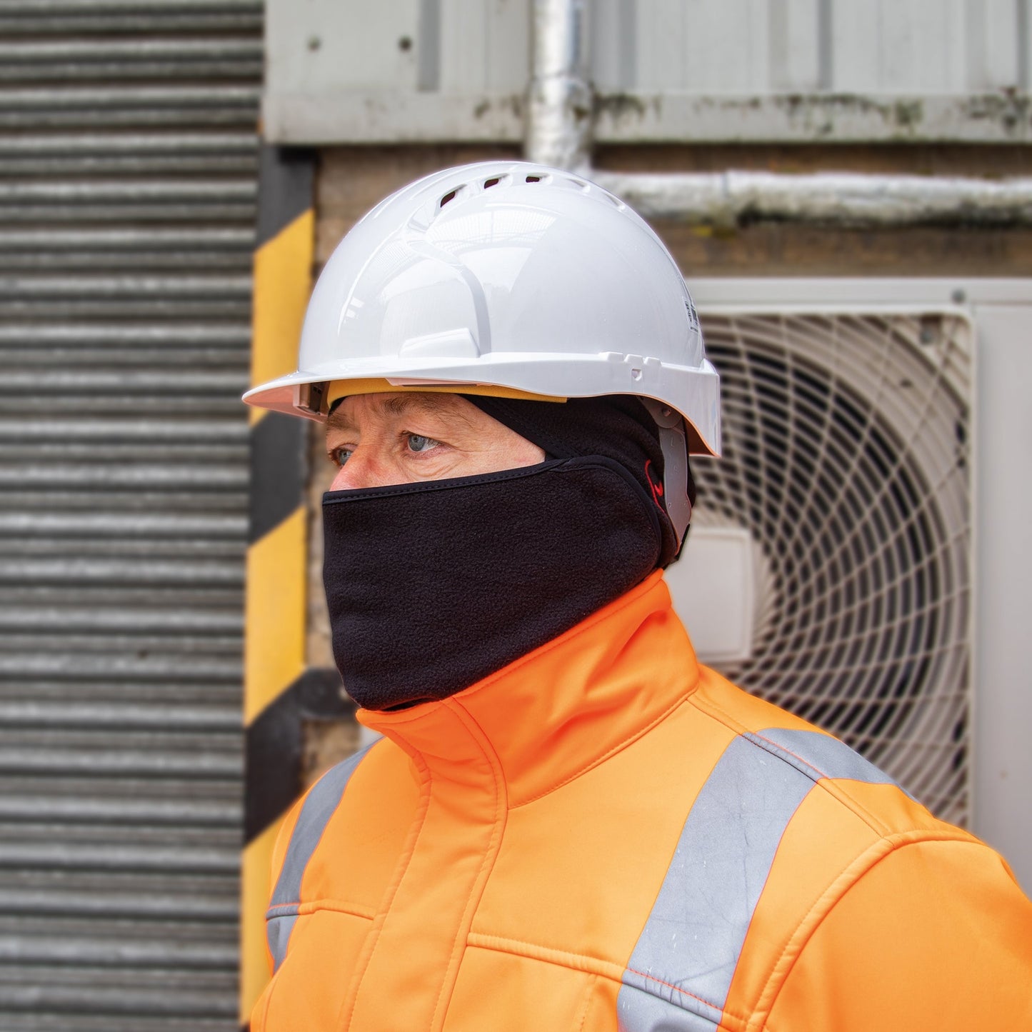 JSP Surefit Thermal Safety Helmet Liner with Removable Face Covering Warmth