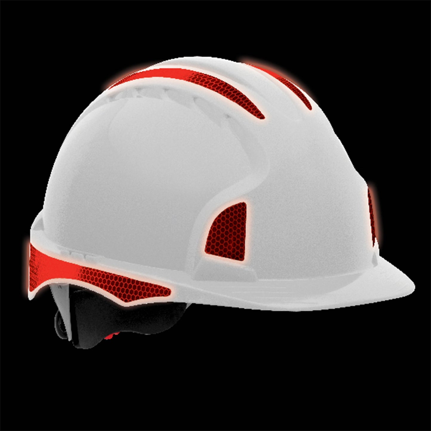 JSP EVO3 Reflective CR2 Decal Kit for EVO2/3 Safety Helmets - 10 Pack
