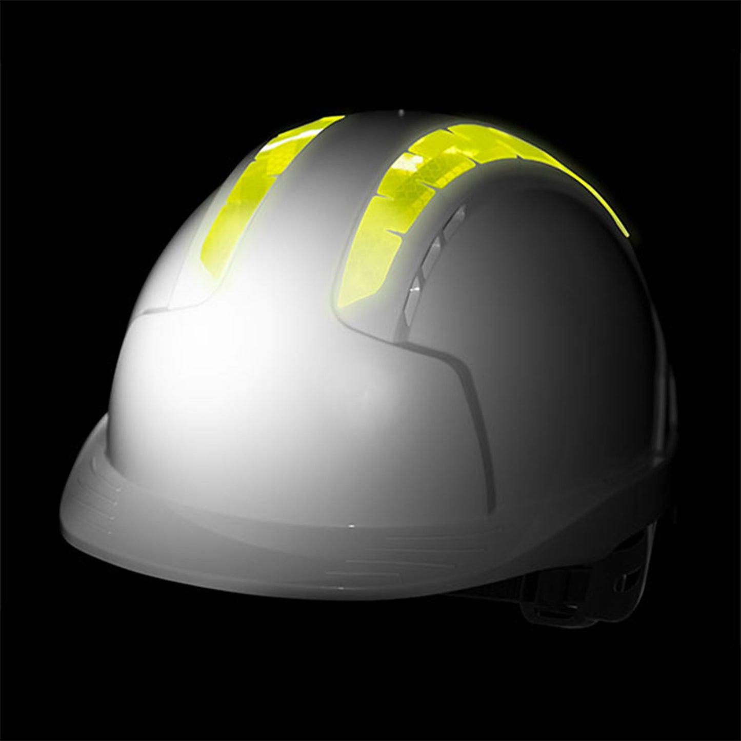 JSP Visipoint Air Hi-Vis Yellow Reflective Decal Kit for EVOLite Pack of 10
