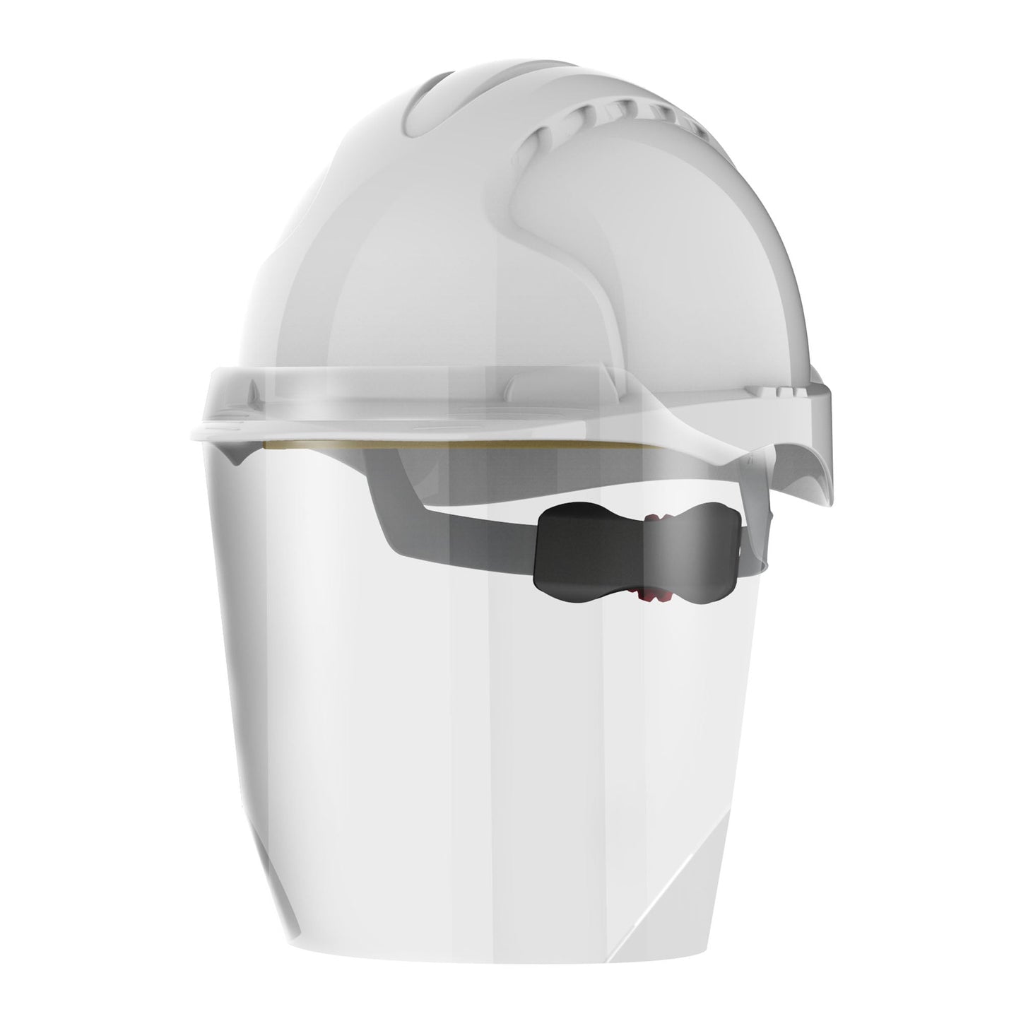JSP Helmet Mounted Cough Guard EN 166 Rated Liquid Splash Protection