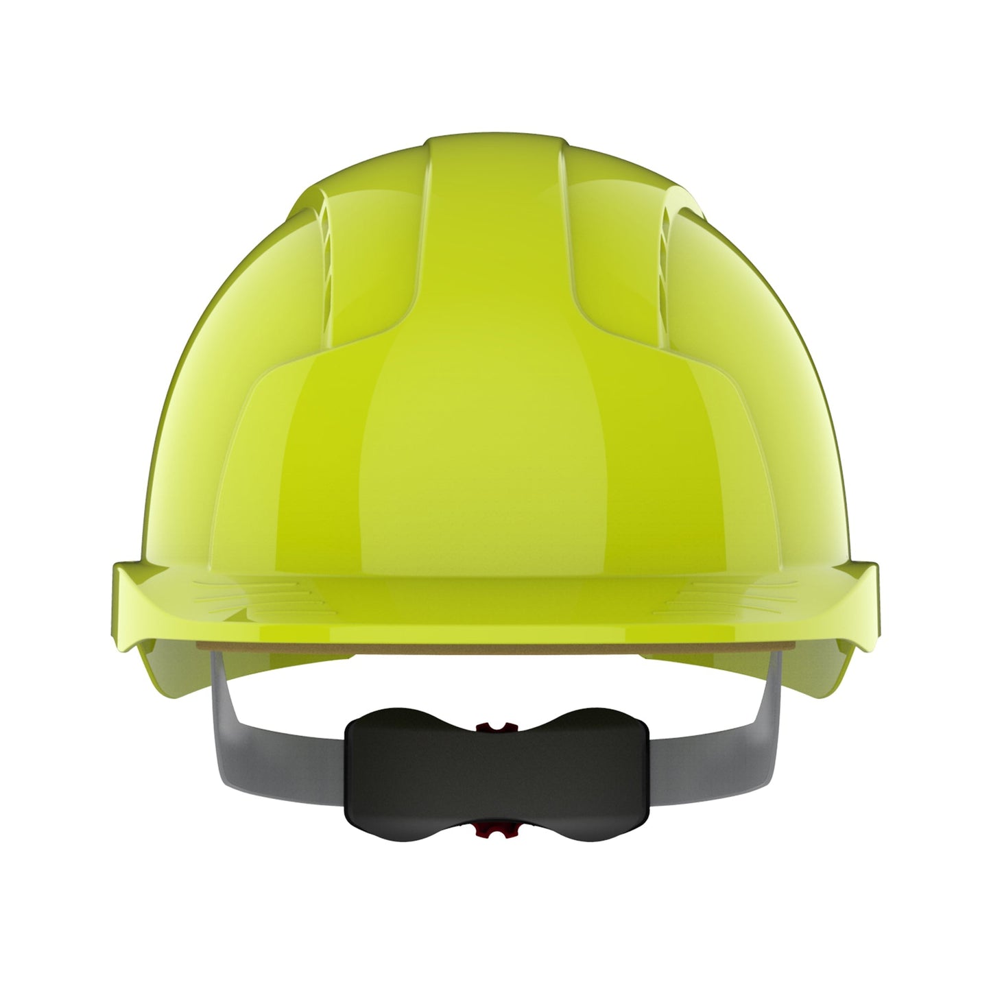 JSP EVOLite Safety Helmet Vented High-Visibility Yellow Wheel Ratchet 300g