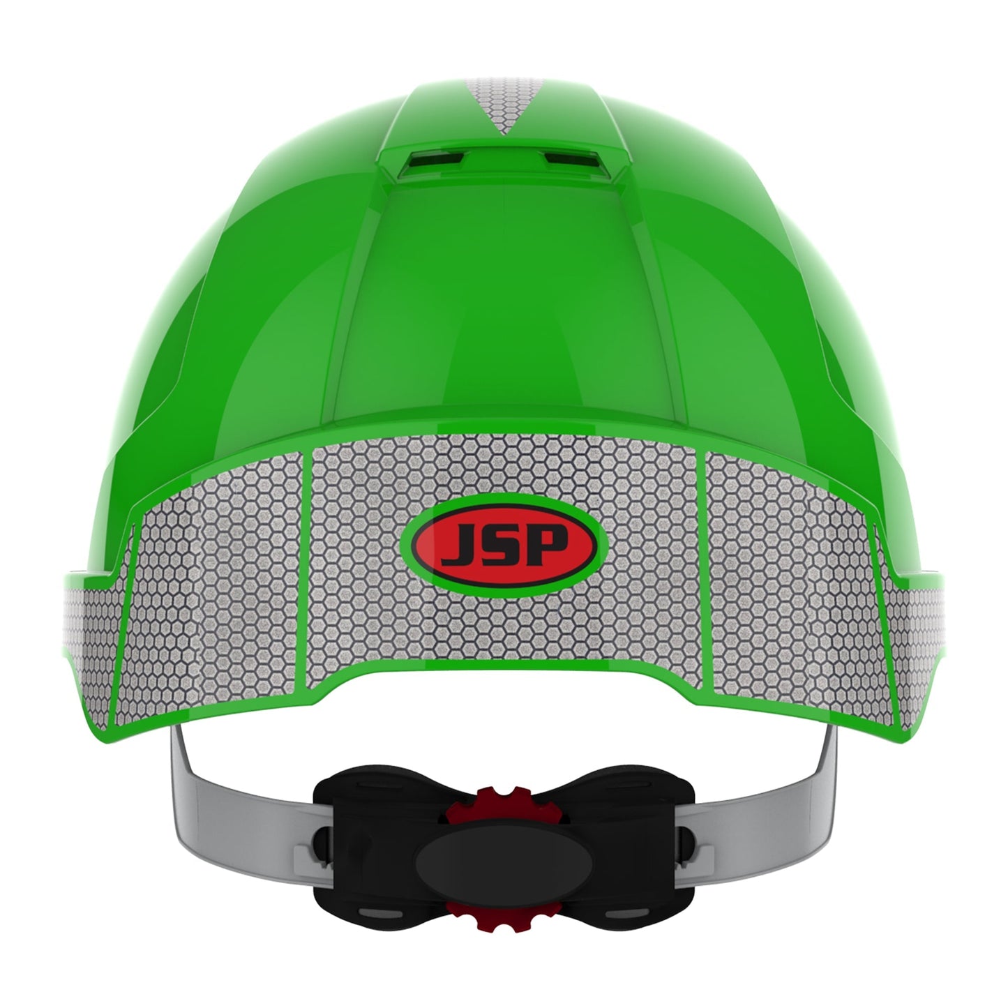 JSP EVOLite Safety Helmet Vented with Reflective CR2 Decals Wheel Ratchet