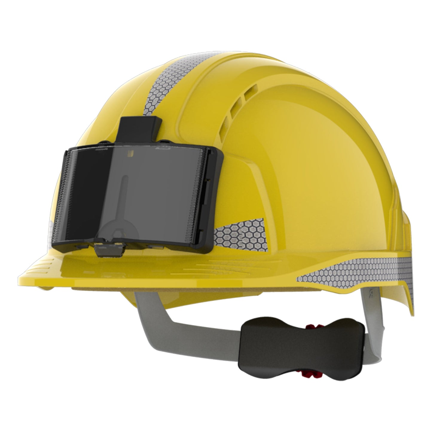 JSP EVOLite Safety Helmet Reflective Decals ID Badge Holder Lamp Bracket