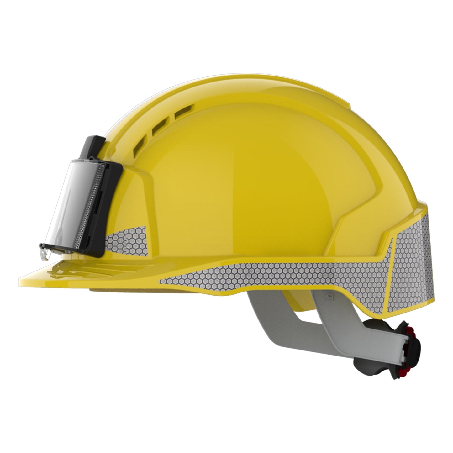 JSP EVOLite Safety Helmet Reflective Decals ID Badge Holder Lamp Bracket