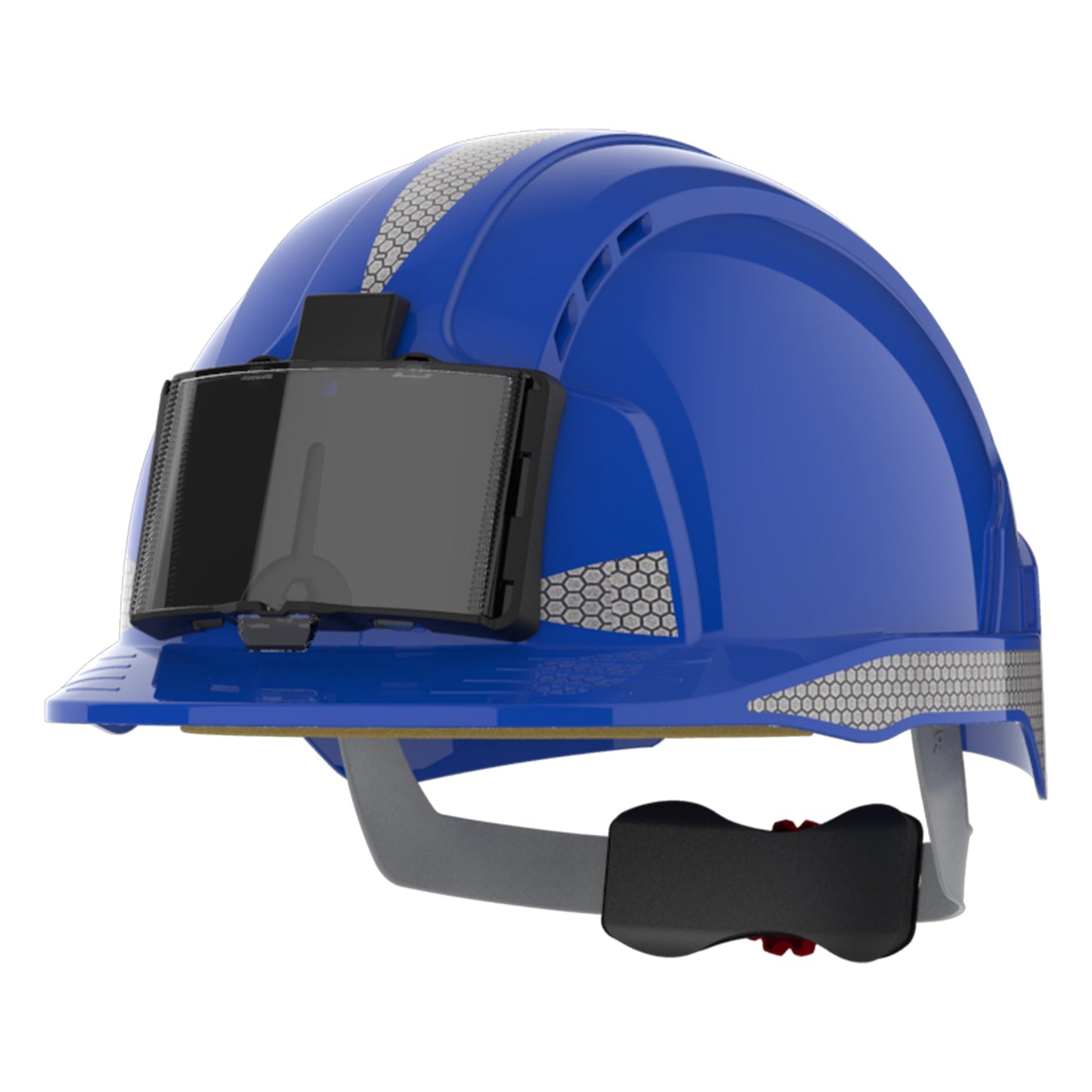 JSP EVOLite Safety Helmet Reflective Decals ID Badge Holder Lamp Bracket