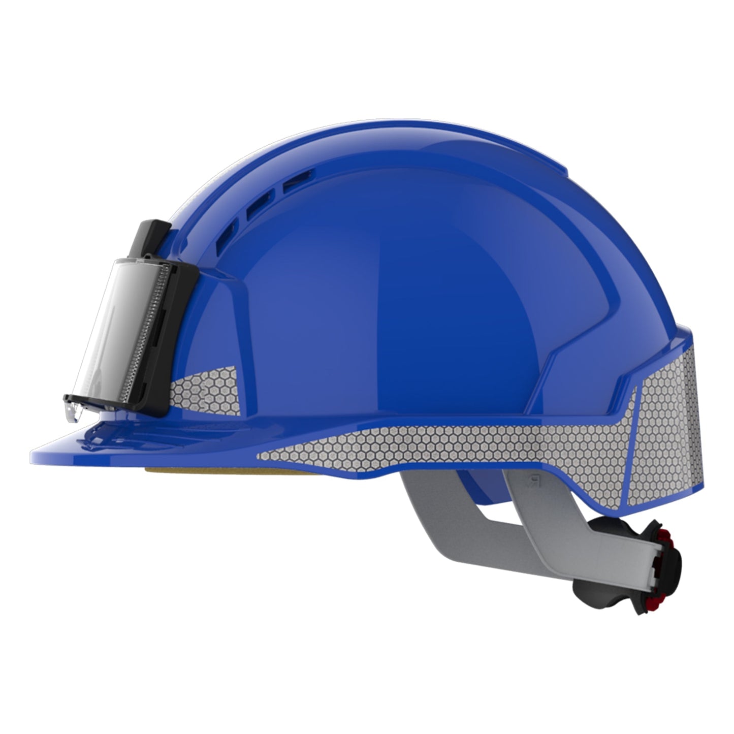 JSP EVOLite Safety Helmet Reflective Decals ID Badge Holder Lamp Bracket